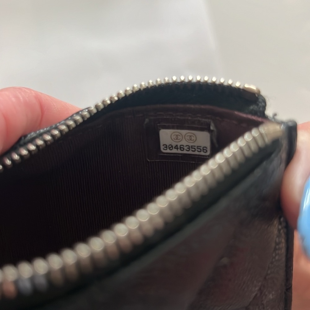 Chanel iPhone 13 Pro Max wallet. - Picture 3 of 9
